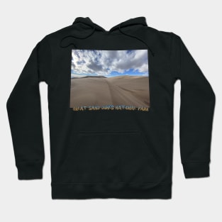 Colorado State Outline (Great Sand Dunes National Park) Hoodie